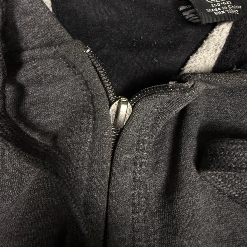 Starter Men's Charcoal Gray Full-Zip Hoodie 2XL - Picture 11 of 16